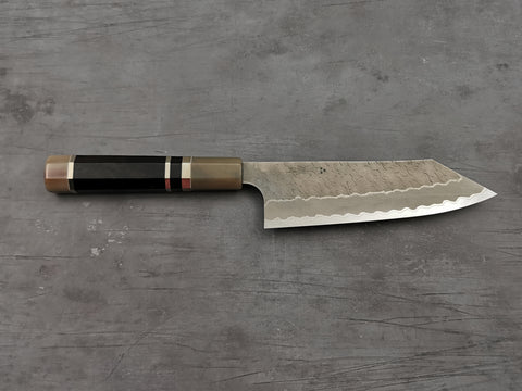 Nigara Hamono AS Bunka with ebony & double buffalo handle