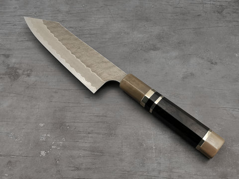 Nigara Hamono AS Bunka with ebony & double buffalo handle