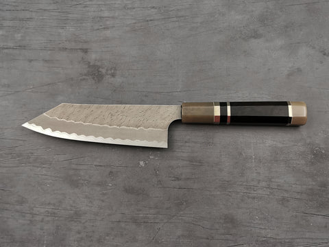 Nigara Hamono AS Bunka with ebony & double buffalo handle