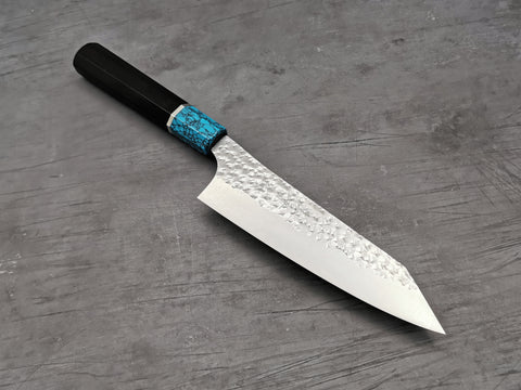 Yu Kurosaki Senko Bunka with ebony and turquoise handle