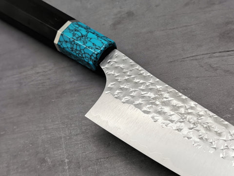 Yu Kurosaki Senko Bunka with ebony and turquoise handle