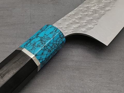 Yu Kurosaki Senko Bunka with ebony and turquoise handle