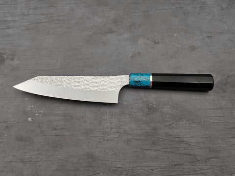 Yu Kurosaki Senko Bunka with ebony and turquoise handle