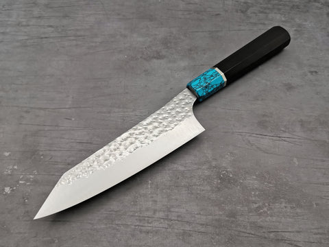 Yu Kurosaki Senko Bunka with ebony and turquoise handle