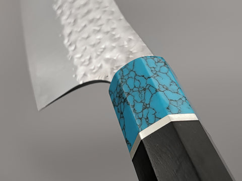 Yu Kurosaki Senko Bunka with ebony and turquoise handle