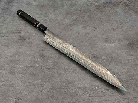 Nigara Hamono Anmon "Troll Killer" Kiritsuke Yanagiba 330mm