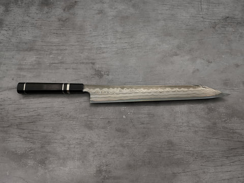 Nigara Hamono Anmon "Troll Killer" Kiritsuke Yanagiba 330mm