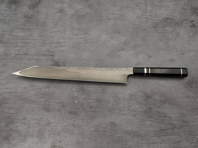 Nigara Hamono Anmon "Troll Killer" Kiritsuke Yanagiba 330mm
