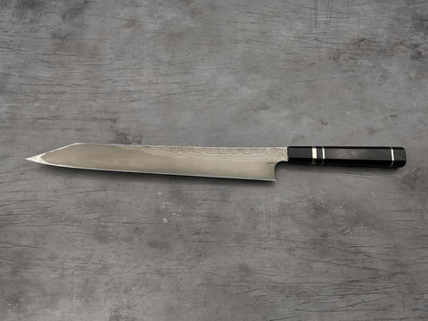 Nigara Hamono Anmon "Troll Killer" Kiritsuke Yanagiba 330mm