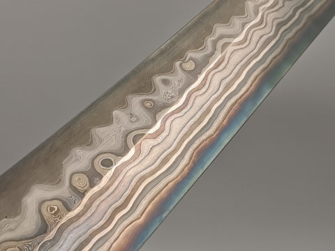 Nigara Hamono Anmon "Troll Killer" Kiritsuke Yanagiba 330mm