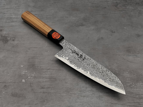 Shigeki Tanaka R2 Damascus Santoku