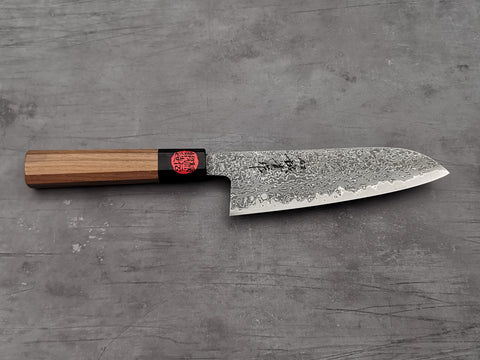 Shigeki Tanaka R2 Damascus Santoku