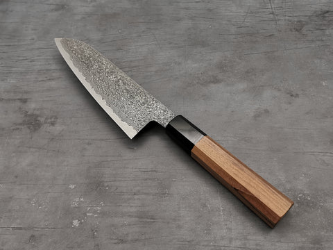 Shigeki Tanaka R2 Damascus Santoku