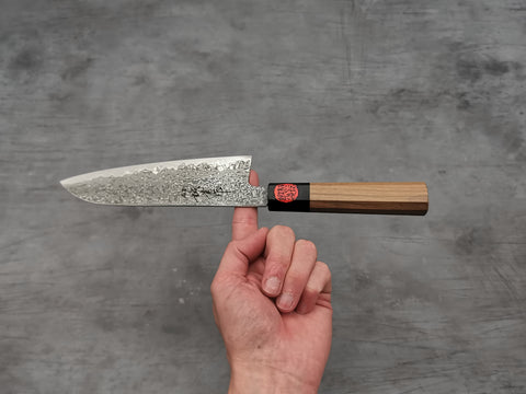 Shigeki Tanaka R2 Damascus Santoku