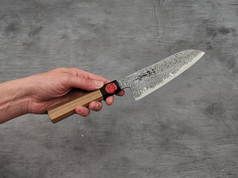 Shigeki Tanaka R2 Damascus Santoku