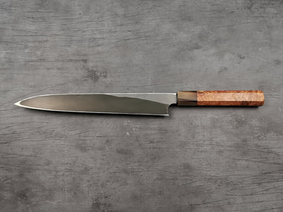Nigara Hamono Twisted Damascus Yanagiba 270mm