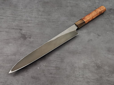 Nigara Hamono Twisted Damascus Yanagiba 270mm