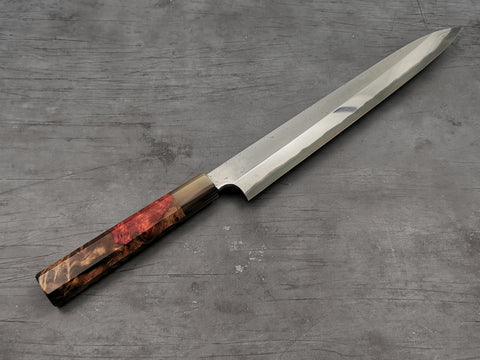 Nigara Hamono Anmon Damascus Yanagiba 300mm