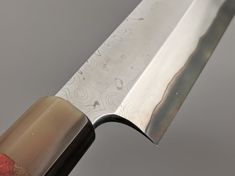 Nigara Hamono Anmon Damascus Yanagiba 300mm