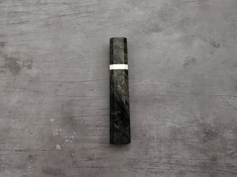 Dark Birch with White Spacer Handle