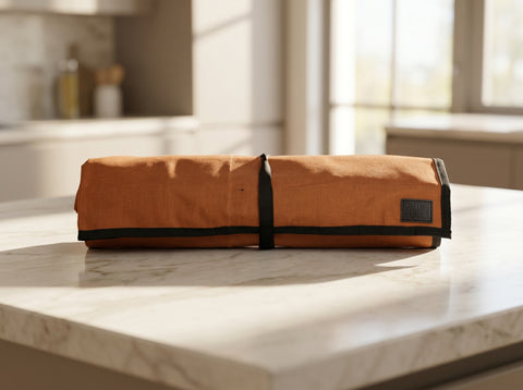 9 pocket knife roll