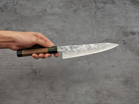 Seisuke Hamono Super Blue Tsuchime Gyuto 210mm