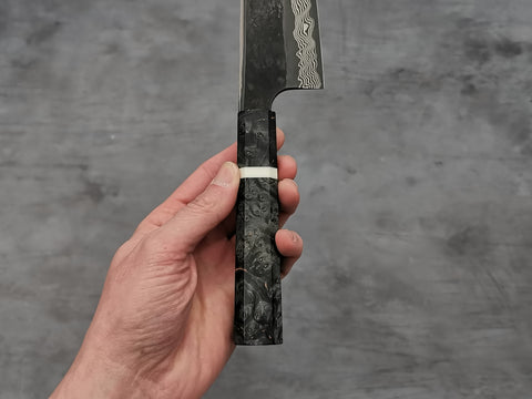 Nigara Hamono Silver 3 Damascus Bunka