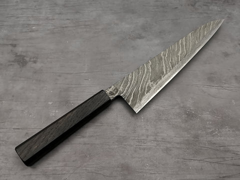 Simon Maillet 135Cr3 Twisted Suminagashi Gyuto 240mm