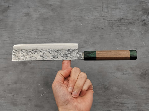 Seisuke Hamono Super Blue Tsuchime Nakiri