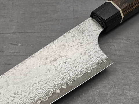 Suncraft Black Damascus Bunka 165mm