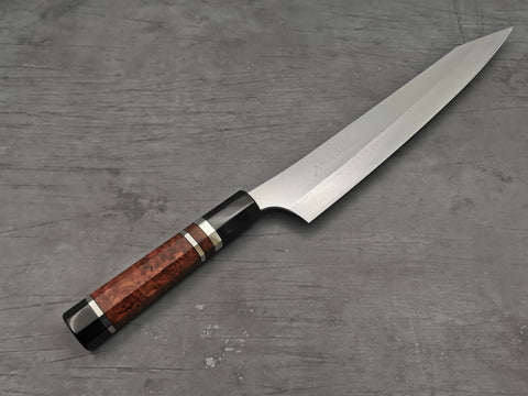 Yu Kurosaki Gekko XEOS Sujihiki 270mm with bubinga burl handle