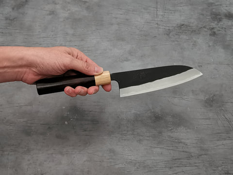 Nakamura Hamono Kaishin White #2 Kurouchi Santoku