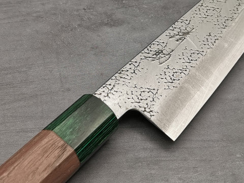 Seisuke Hamono Super Blue Tsuchime Santoku