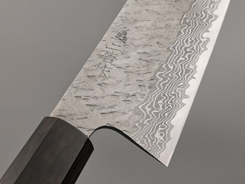 Nigara Hamono VG10 Damascus Santoku