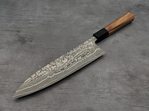 Shiro Kamo SG2 Damascus Gyuto 210mm