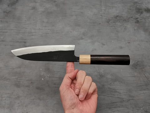 Nakamura Hamono Kaishin White #2 Kurouchi Santoku