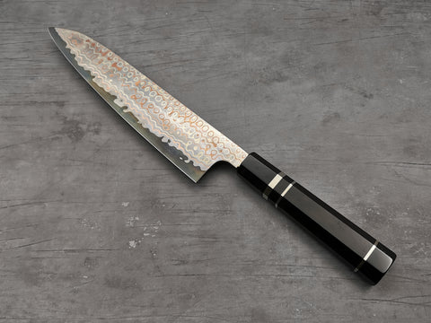 Nigara Hamono Rainbow Damascus Gyuto 240mm