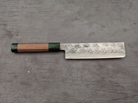 Seisuke Hamono Super Blue Tsuchime Nakiri