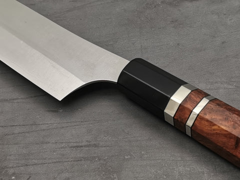 Yu Kurosaki Gekko XEOS Sujihiki 270mm with bubinga burl handle