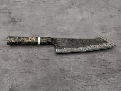 Nigara Hamono Silver 3 Damascus Kiritsuke Gyuto 210mm