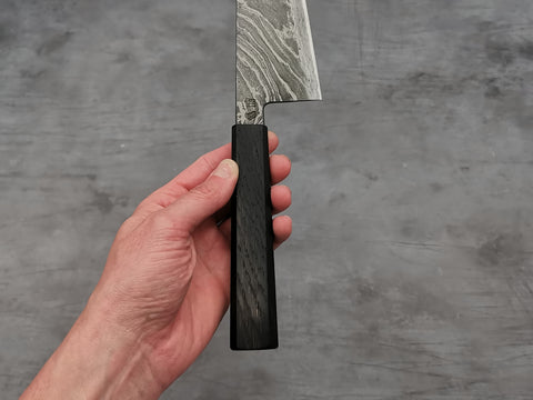 Simon Maillet 135Cr3 Twisted Suminagashi Gyuto 240mm