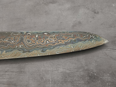 Nigara Hamono Kagetora Blue + White #2 Damascus Gyuto 270mm
