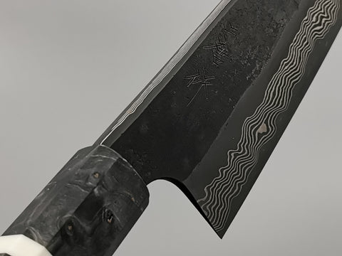 Nigara Hamono Silver 3 Damascus Bunka