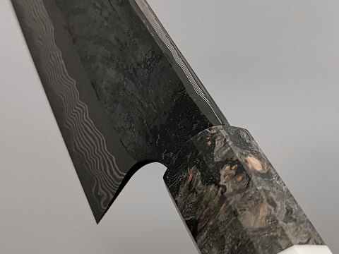 Nigara Hamono Silver 3 Damascus Kiritsuke Gyuto 210mm