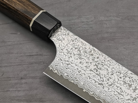 Suncraft Black Damascus Bunka 165mm