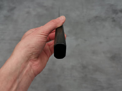 Simon Maillet 135Cr3 Twisted Suminagashi Gyuto 240mm