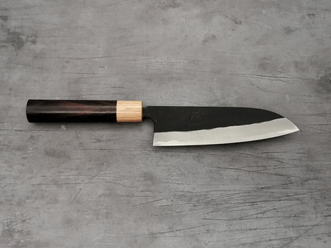 Nakamura Hamono Kaishin White #2 Kurouchi Santoku