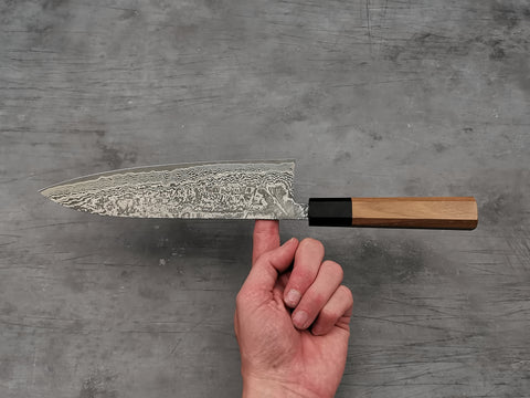 Shiro Kamo SG2 Damascus Gyuto 210mm