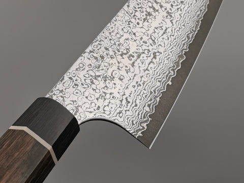 Suncraft Black Damascus Bunka 165mm