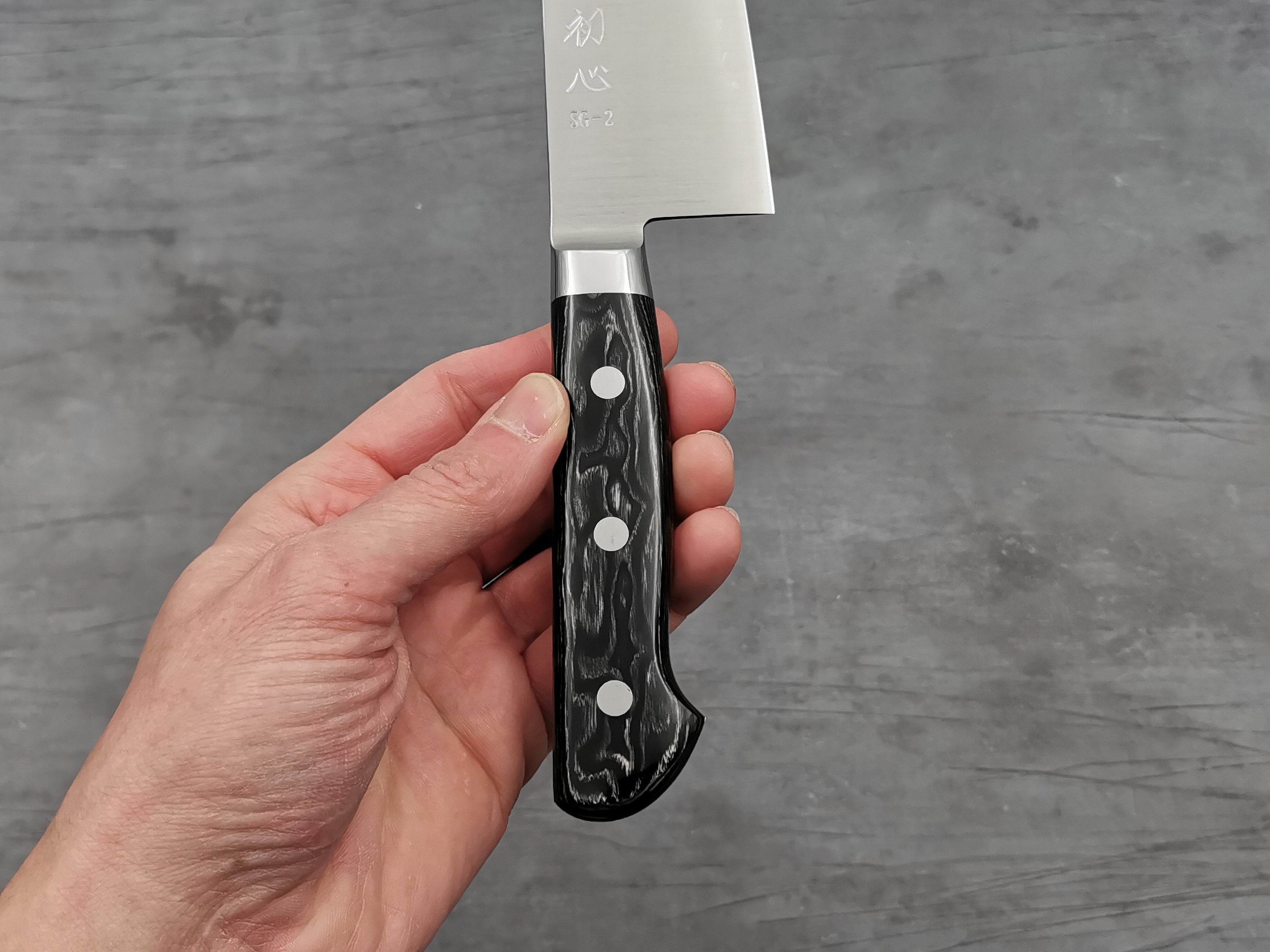 Hatsukokoro Hayabusa SG2 Santoku